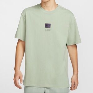 Nike The Nike Tee Men’s Max 90s Light Green Short Sleeve Casual T-Shirt
